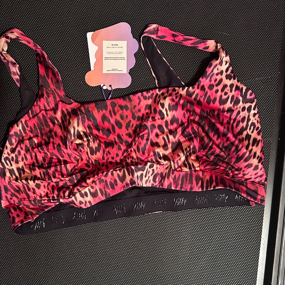 YITTY Pink Leopard Bralette